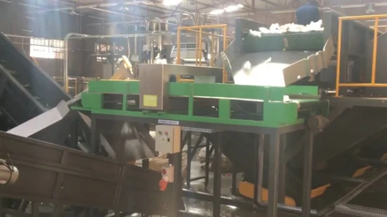 Meetyou 機械ペットボトルリサイクルライン卸売中国 PP PE 自動破砕機切断と洗浄プラスチックサプライヤーメイクアップシンクフローティング選別タンク